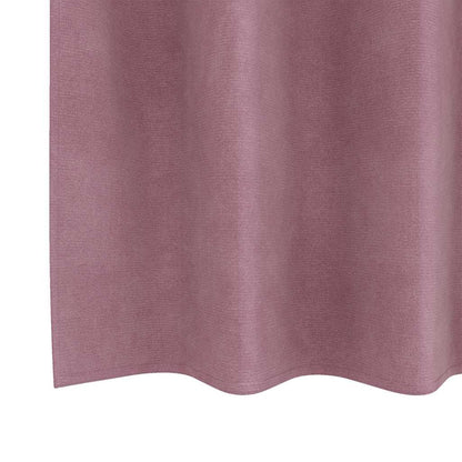 vidaXL Rideaux occultants 2 pcs Rose foncé 140 x 245 cm Velours