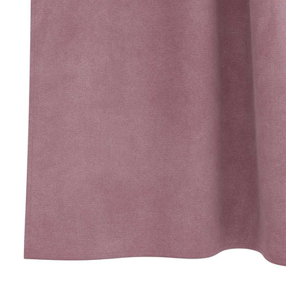 vidaXL Verdunkelungsvorhänge 2 pcs Dunkelrosa 140 x 245 cm Samt