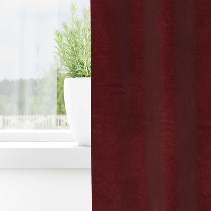 vidaXL Verdunkelungsvorhänge 2 pcs Weinrot 140 x 140 cm Samt