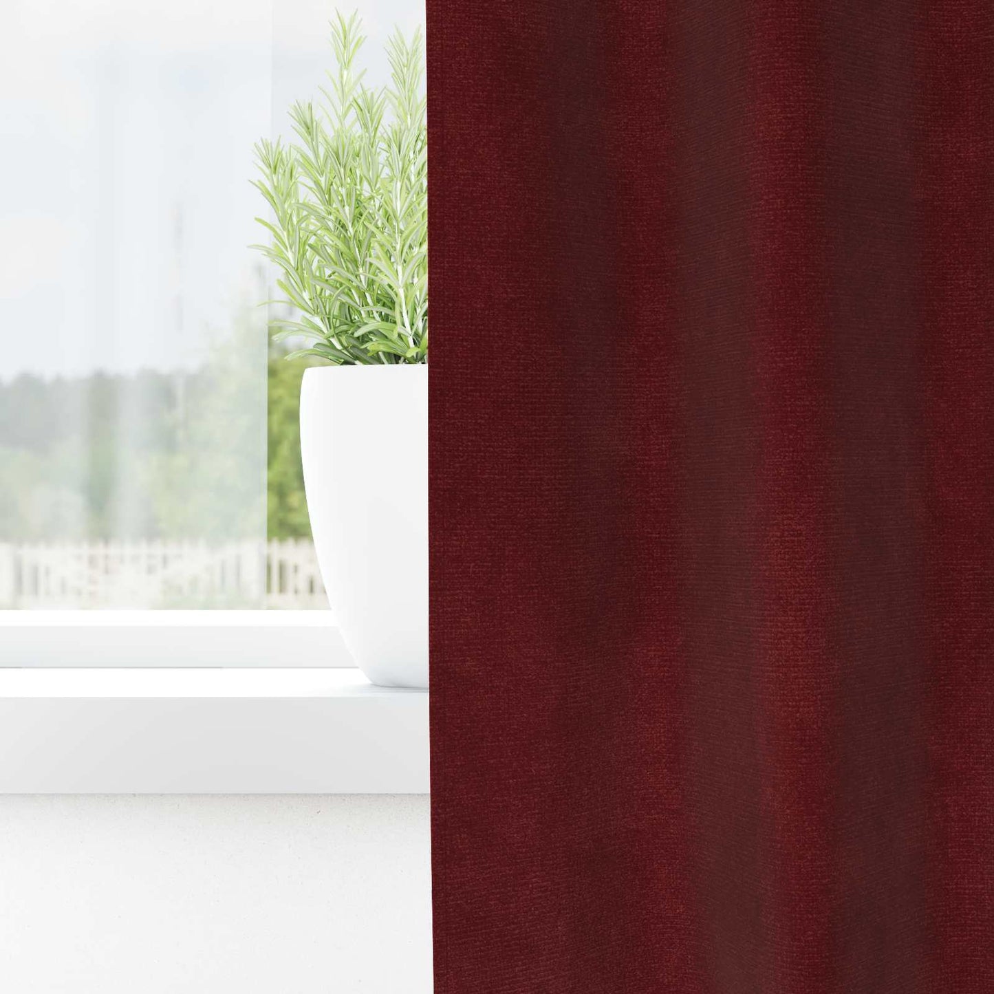 vidaXL Verdunkelungsvorhänge 2 pcs Weinrot 140 x 175 cm Samt