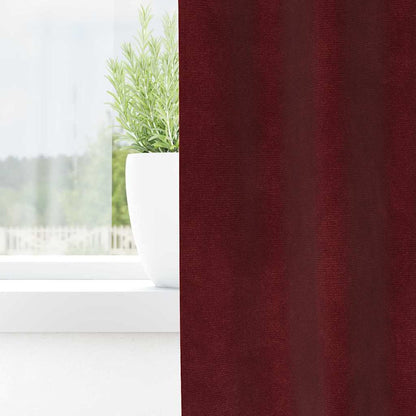 vidaXL Verdunkelungsvorhänge 2 pcs Weinrot 140 x 140 cm Samt
