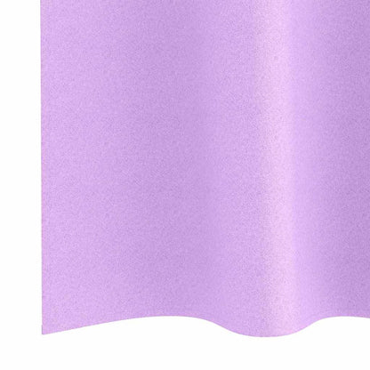 vidaXL Verdunkelungs-Vorhänge mit Ringen 2 pcs Lila 245 x 140 cm