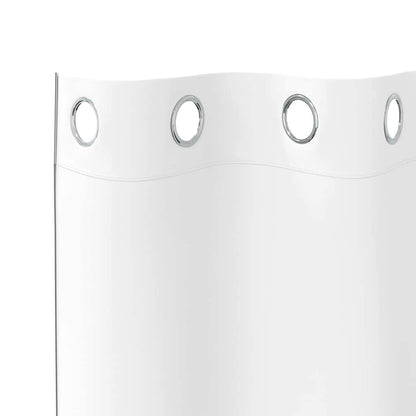 vidaXL Verdunkelungs-Vorhänge mit Ringen 2 pcs Reinweiß 245 x 140 cm