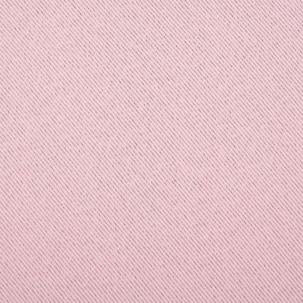 Verdunkelungs-Vorhänge mit Ringen 2 pcs Babyrosa 140 x 140 cm
