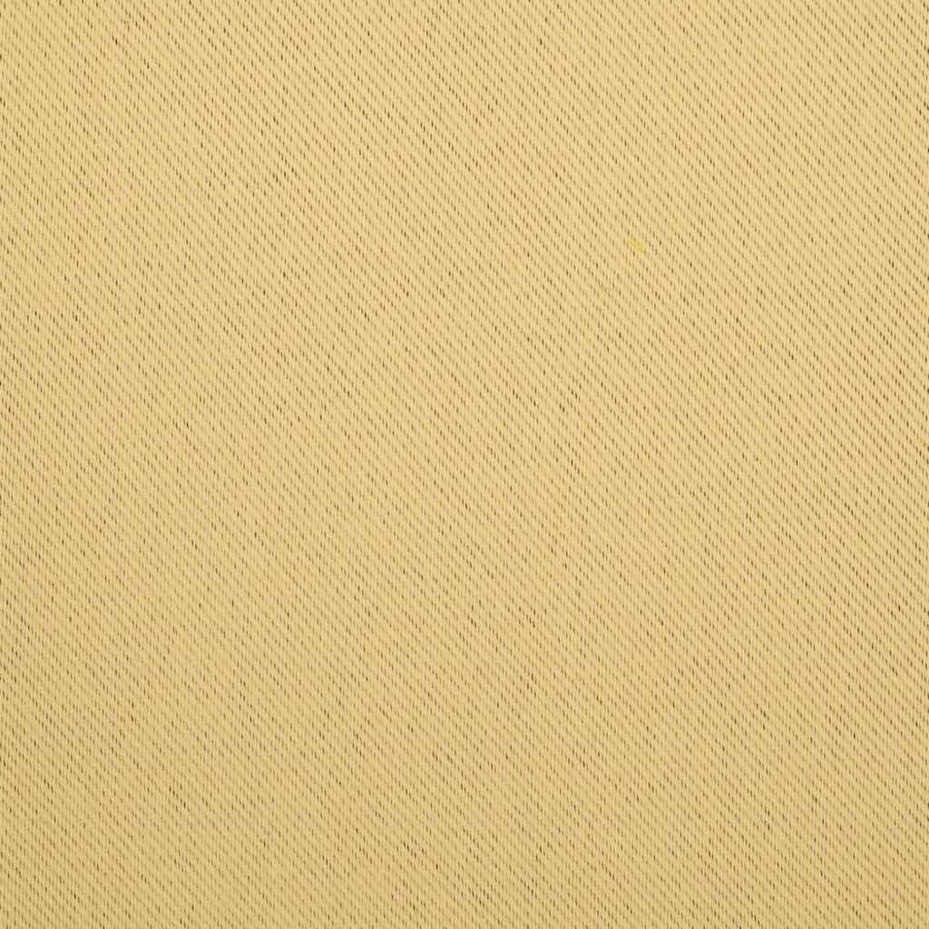 vidaXL Verdunkelungs-Vorhänge mit Ringen 2 pcs Beige 245 x 140 cm