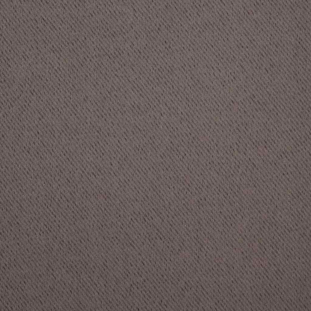 Verdunkelungs-Vorhänge mit Ringen 2 pcs Dunkelbraun