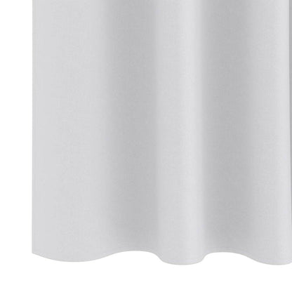 vidaXL Verdunkelungs-Vorhänge mit Ringen 2 pcs Helles Grau