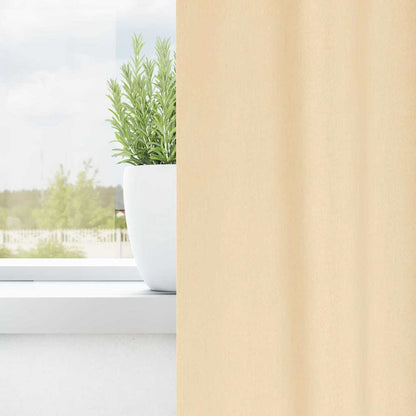 vidaXL Verdunkelungs-Vorhänge mit Ringen 2 pcs Creme 225 x 140 cm
