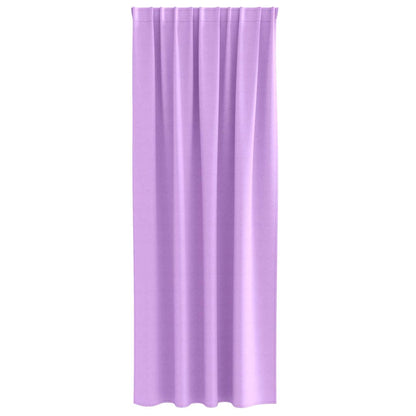 vidaXL Verdunkelungs-Vorhänge mit Ringen 2 pcs Lila 225 x 140 cm