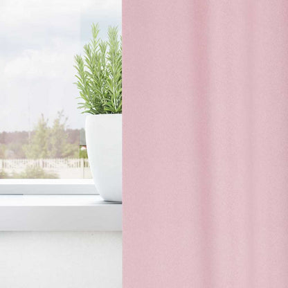 vidaXL Verdunkelungs-Vorhänge mit Ringen 2 pcs Babyrosa 260 x 140 cm