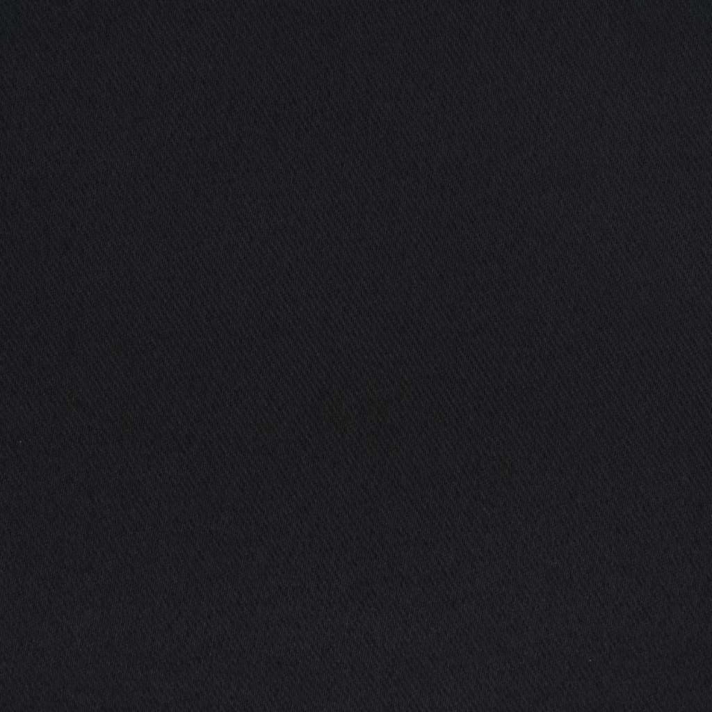 vidaXL Verdunkelungs-Vorhänge mit Ringen 2 pcs Schwarz 260 x 140 cm