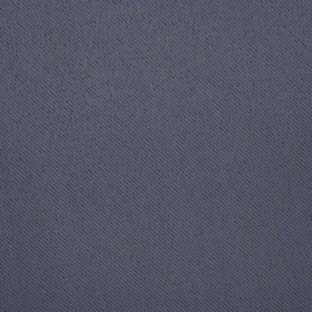 vidaXL Verdunkelungs-Vorhänge mit Ringen 2 pcs Anthrazit 225 x 140 cm