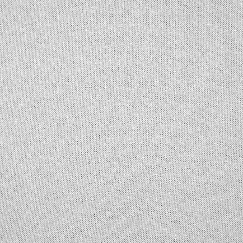 Verdunkelungs-Vorhänge mit Ringen 2 pcs Hellgrau 140 x 140 cm