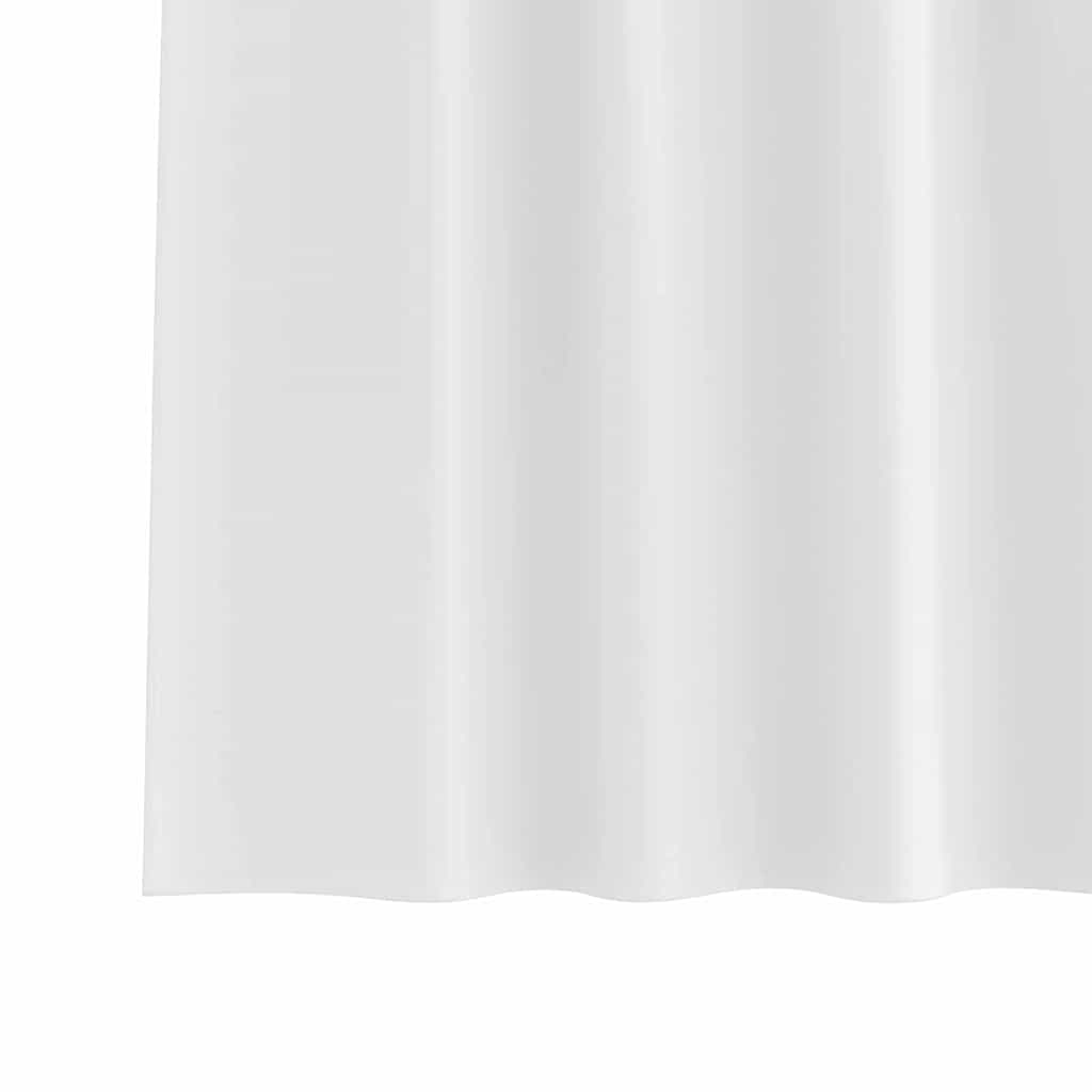 vidaXL Verdunkelungs-Vorhänge mit Ringen 2 pcs Reinweiß 140 x 140 cm