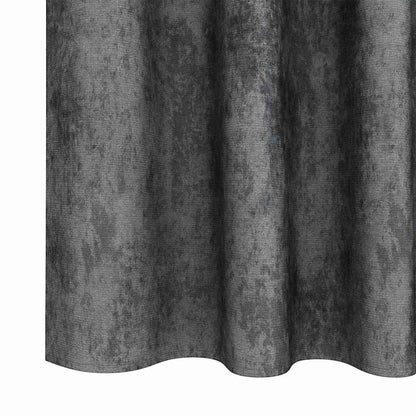 vidaXL Samtvorhänge mit Vorhängen 2 pcs Grau 260 x 140 cm Samt