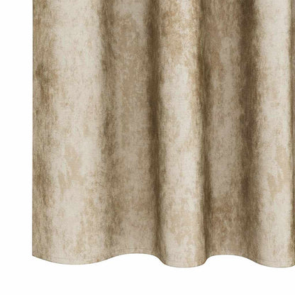 vidaXL Samtvorhänge mit Vorhängen 2 pcs Creme 260 x 140 cm Samt