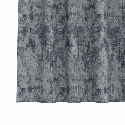 vidaXL Samtvorhänge mit Vorhängen 2 pcs Silber Grau 245 x 140 cm Samt
