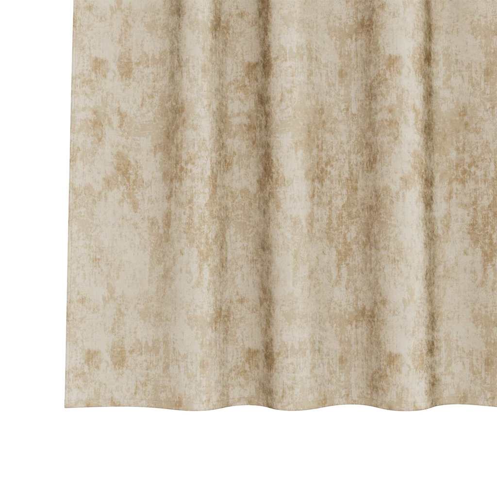 vidaXL Samtvorhänge mit Vorhängen 2 pcs Creme 260 x 140 cm Samt