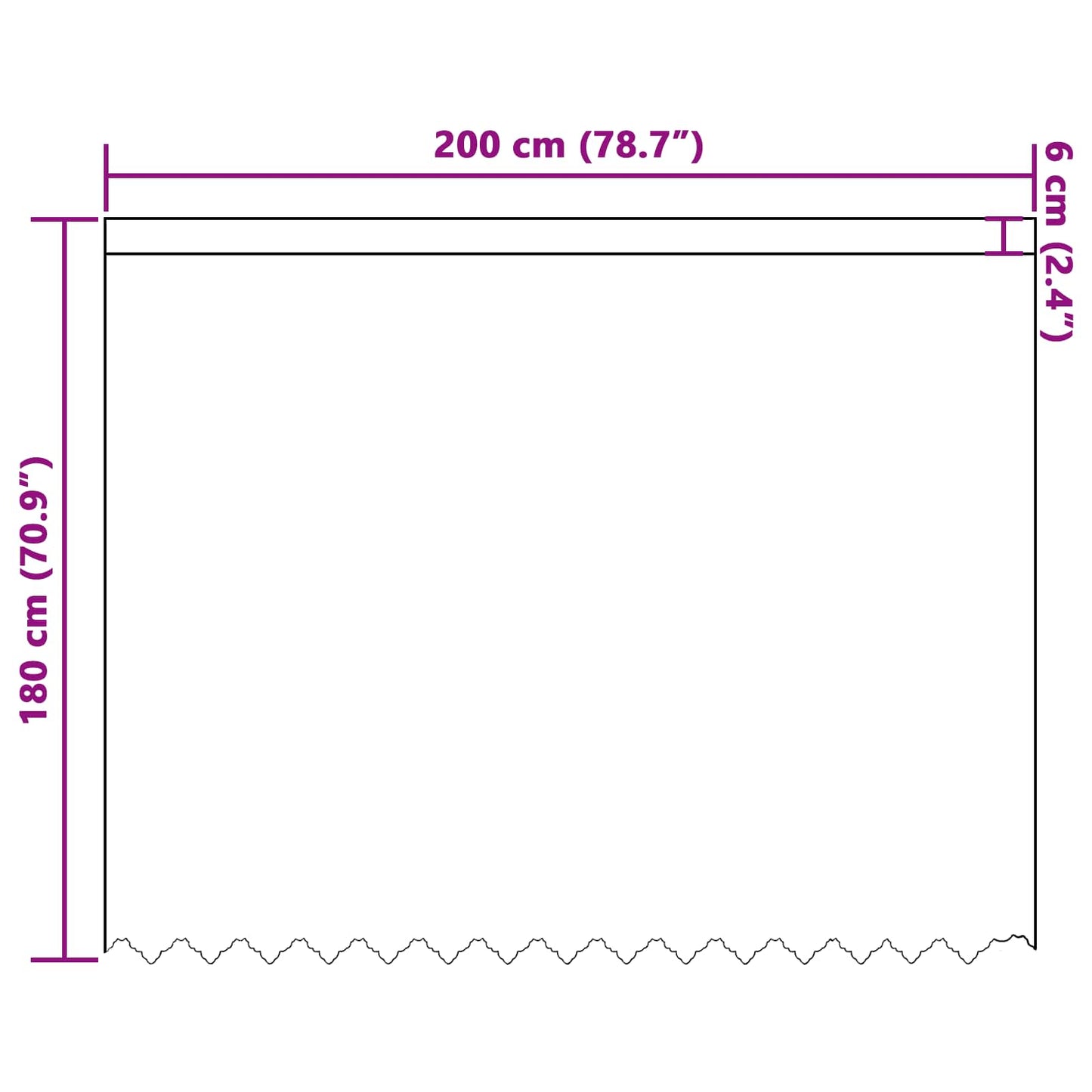 vidaXL Spitzenvorhang mit Vorhängen Floral Weiß 180 x 200 cm Polyester