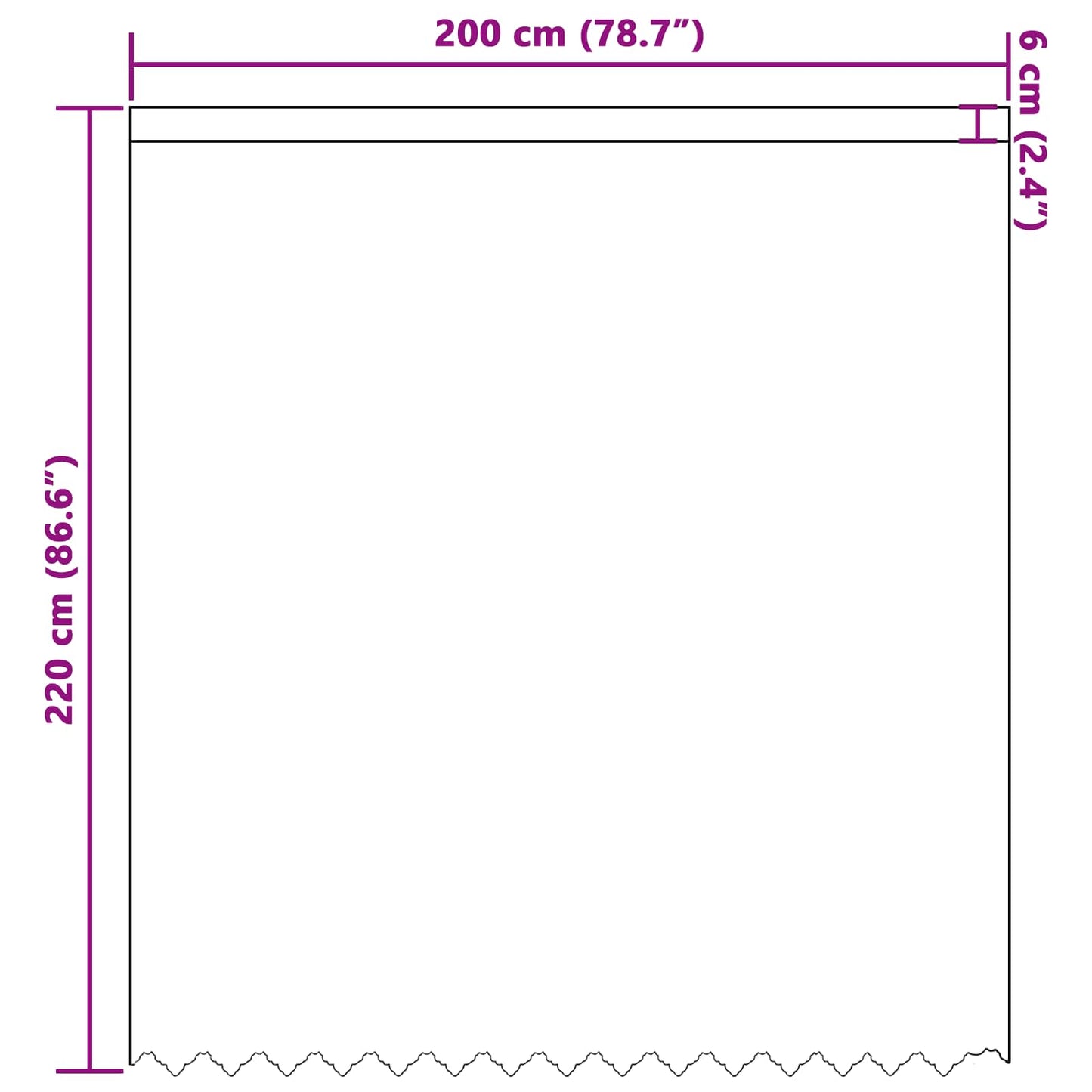vidaXL Spitzenvorhang mit Vorhängen Floral Weiß 220 x 200 cm Polyester