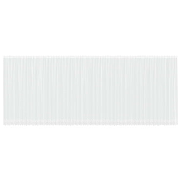 vidaXL Spitzenvorhang mit Vorhängen Weiß 1200 x 300 cm Polyester