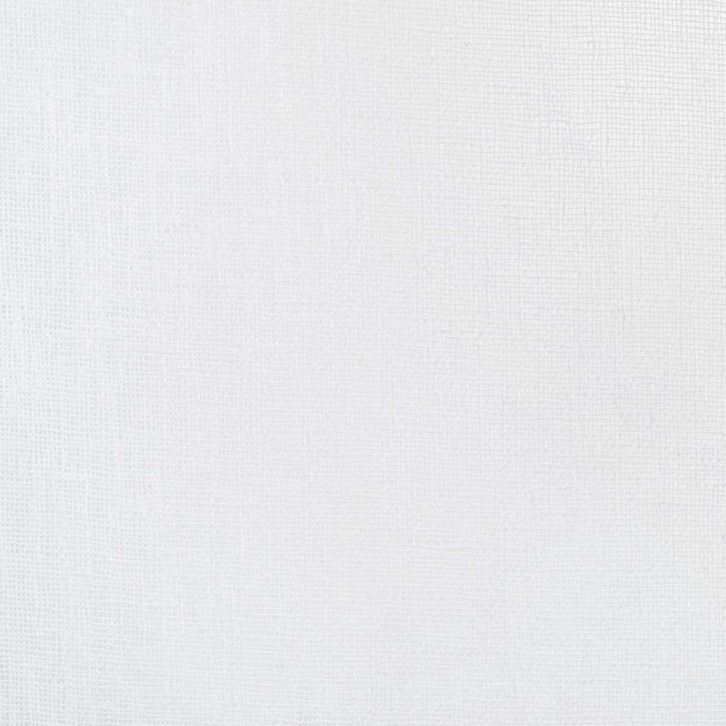 vidaXL Voile-Vorhang mit Vorhängen 2 pcs Weiß 140 x 140 cm Polyester