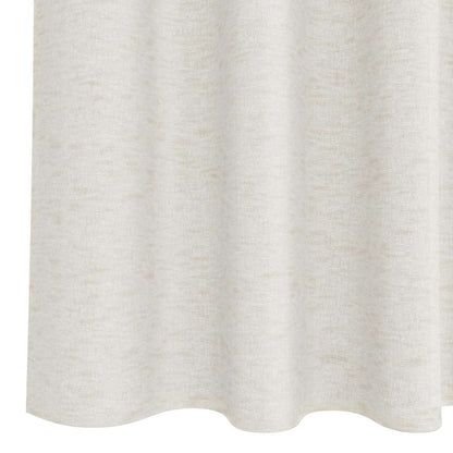 Voile-Vorhang mit Vorhängen 2 pcs Creme 140 x 140 cm Polyester