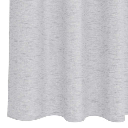 vidaXL Voile-Vorhang 2 pcs Hellgrau 225 x 140 cm Polyester