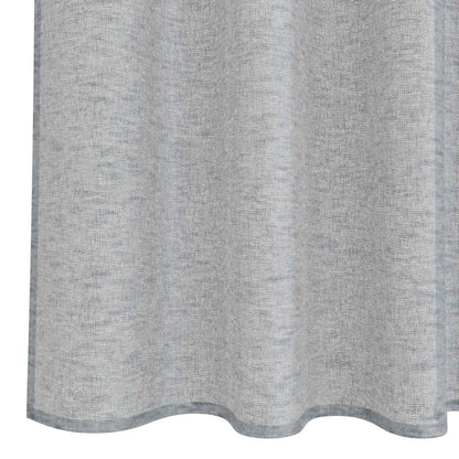 vidaXL Voile-Vorhang 2 pcs Dunkelgrau 245 x 140 cm Polyester