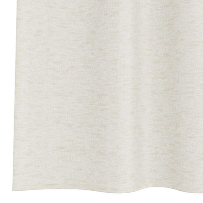 vidaXL Voile-Vorhang mit Vorhängen 2 pcs Creme 140 x 140 cm Polyester