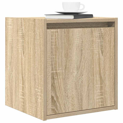 vidaXL Wand-Nachttisch Sonoma-Eiche 38x34x40 cm