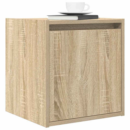 vidaXL Tables de chevet murales 2 pcs Chêne sonoma 38x34x40 cm