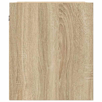 vidaXL Tables de chevet murales 2 pcs Chêne sonoma 38x34x40 cm