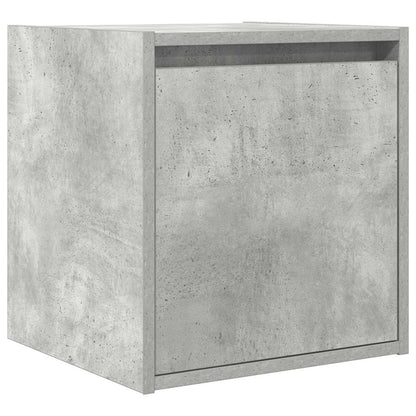 vidaXL Wand-Nachttisch Betongrau 38x34x40 cm