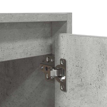 vidaXL Wand-Nachttische 2 Stk. Betongrau 38x34x40 cm