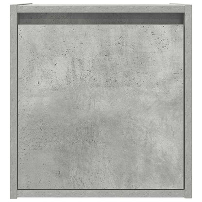vidaXL Wand-Nachttische 2 Stk. Betongrau 38x34x40 cm