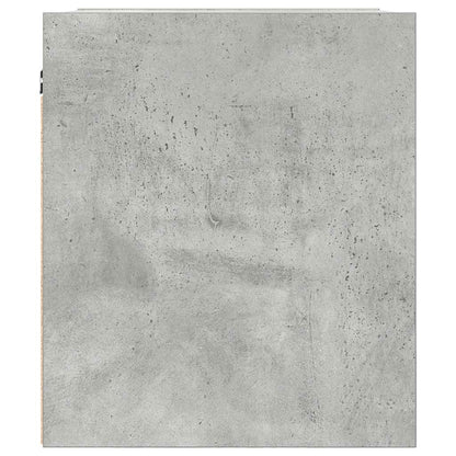 vidaXL Wand-Nachttische 2 Stk. Betongrau 38x34x40 cm