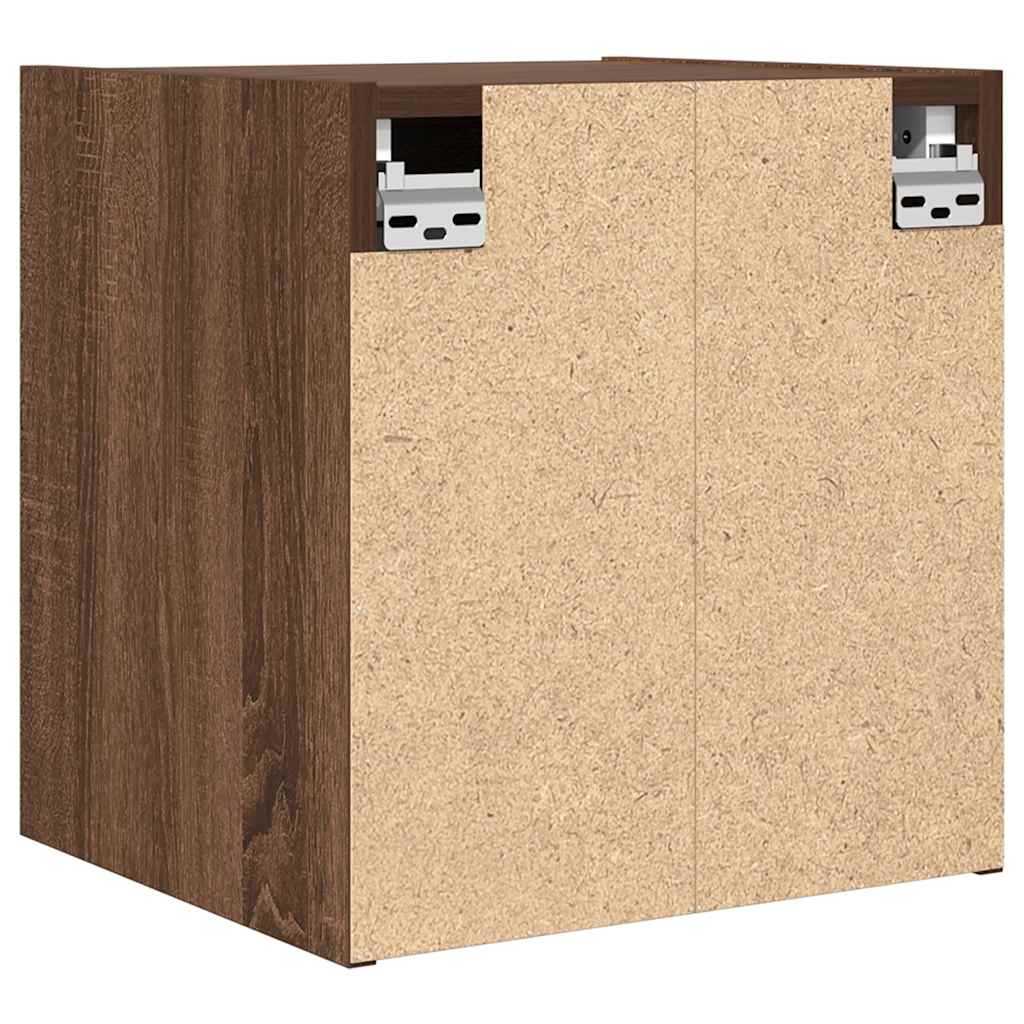 vidaXL Wand-Nachttisch Braun Eichen-Optik 38x34x40 cm