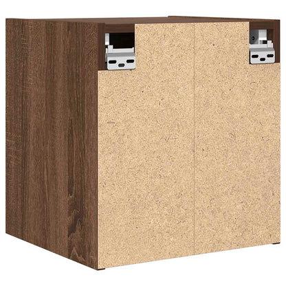 vidaXL Wand-Nachttisch Braun Eichen-Optik 38x34x40 cm