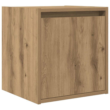vidaXL Wand-Nachttisch Artisan-Eiche 38x34x40 cm