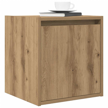 vidaXL Wand-Nachttische 2 Stk. Artisan-Eiche 38x34x40 cm
