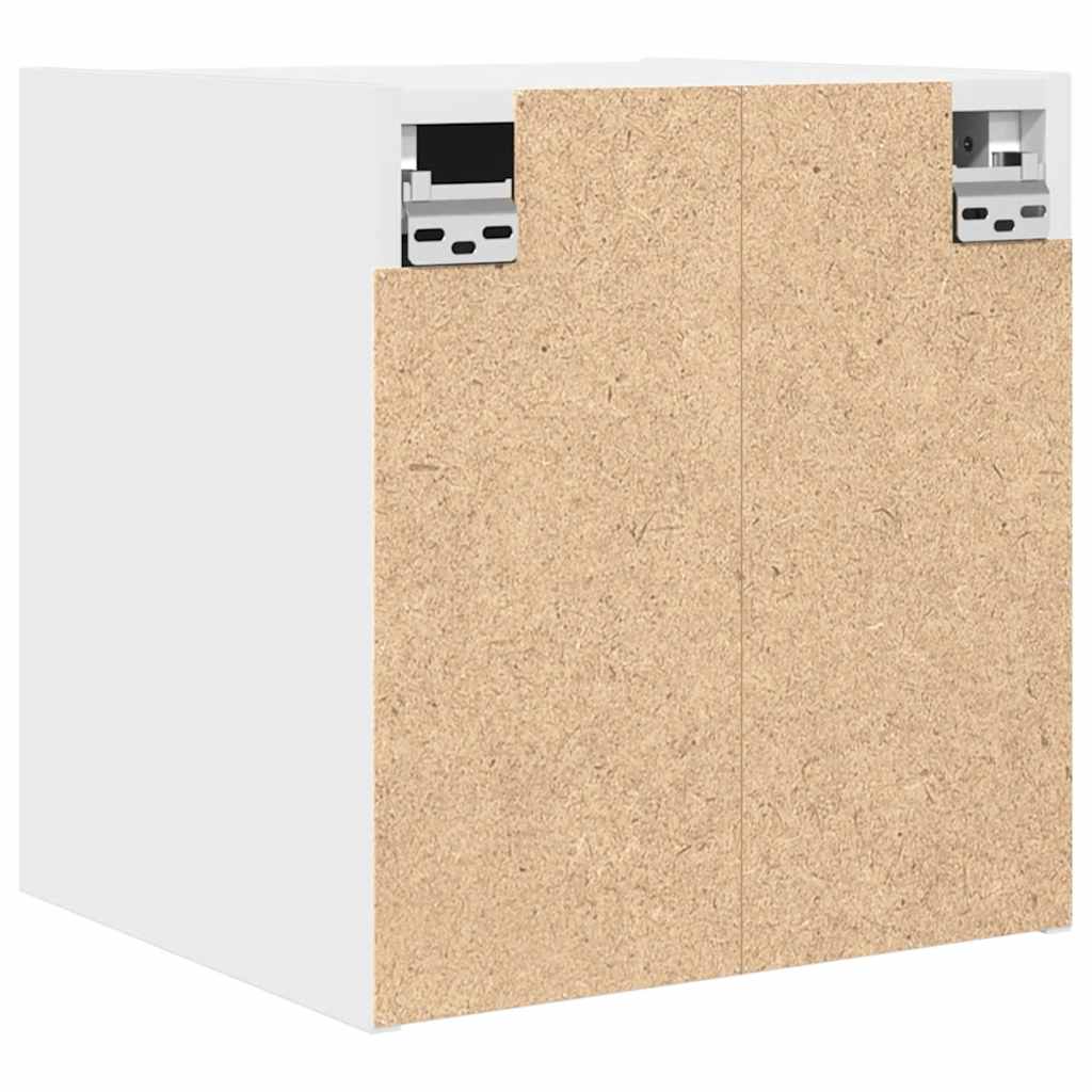vidaXL Wand-Nachttisch Weiß 38x34x40 cm