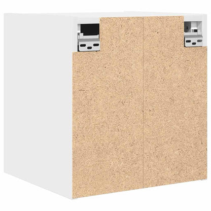 vidaXL Wand-Nachttische 2 Stk. Weiß 38x34x40 cm