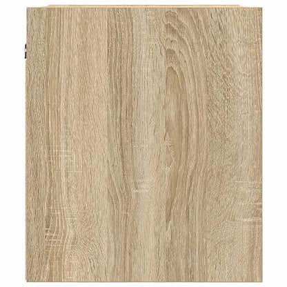 vidaXL Wand-Nachttisch Sonoma-Eiche 38x34x40 cm