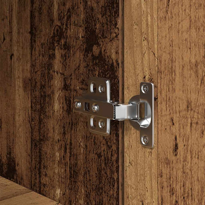 vidaXL Nachttisch Altholz-Optik 39x35x125 cm Holzwerkstoff