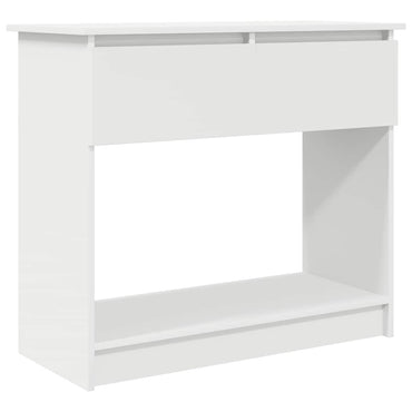 vidaXL Konsolentisch mit Schubladen Weiß 85,5x38,5x74,5 cm
