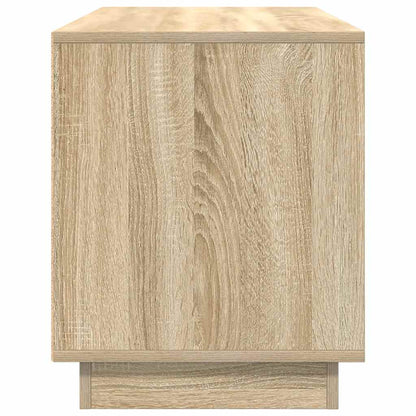 vidaXL TV-Schrank mit LED-Leuchten Sonoma-Eiche 100x41x50 cm