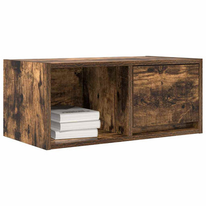 vidaXL TV-Schrank Räuchereiche 60x31x25,5 cm Holzwerkstoff