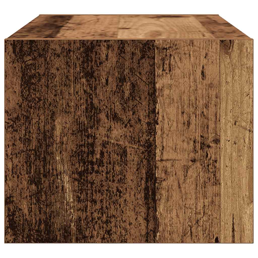 vidaXL TV-Schränke 2 Stk. Altholz-Optik 60x31x25,5 cm Holzwerkstoff