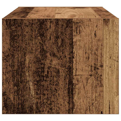 vidaXL TV-Schränke 2 Stk. Altholz-Optik 60x31x25,5 cm Holzwerkstoff